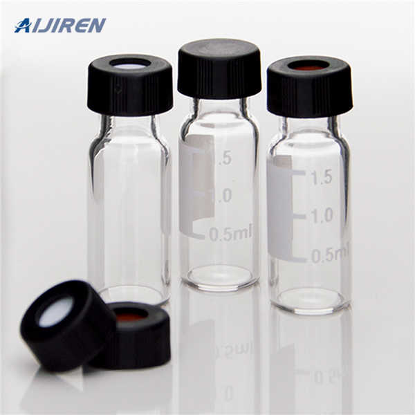 33 expansion borosilicate clear glass HPLC sample vials graduated spot-Aijiren HPLC Vials